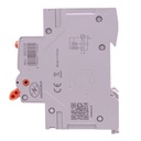 A2ZWORLD AFDD RCBO Interruttore Antincendio, Magnetotermico Differenziale con Rilevamento di Arco Elettrico, Tipo A Curva B, 1P+N 2M 6000A 30mA, AC 220V Doppia Leva GYR9NE-ARC - GB72110