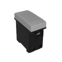 ETTROIT Suoneria Bronzo 12V 6A Colore Bianco Compatibile Con Bticino Living N4351/12