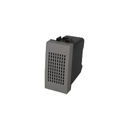 ETTROIT Suoneria Bronzo 12V 6A Colore Grigio Compatibile Con Bticino Living NT4351/12