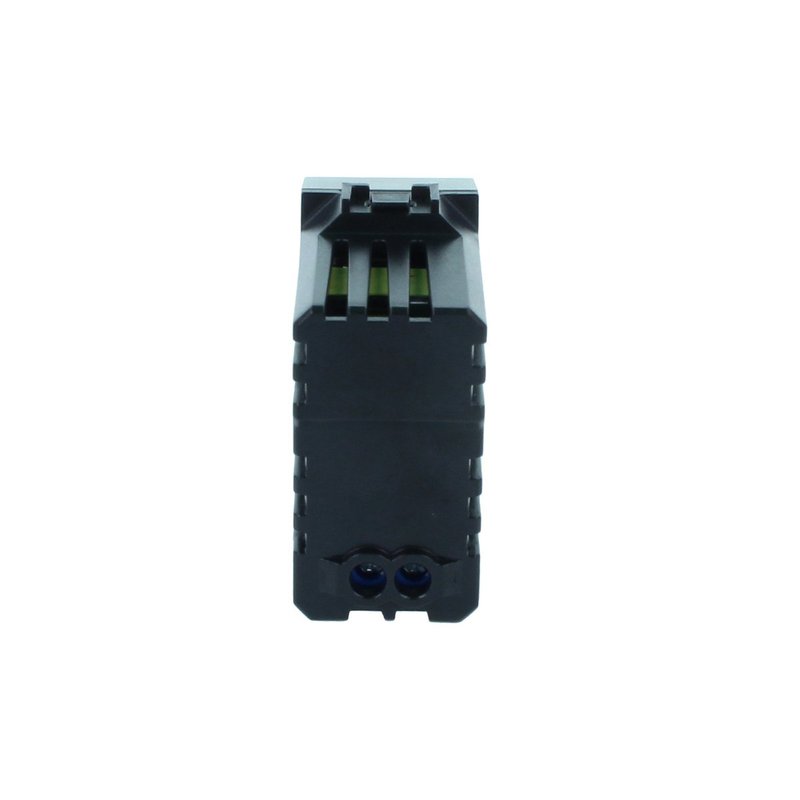 ETTROIT Modulo Presa Caricatore USB 5V 2,1A 2 Porte USB-A Colore GRIGIO Compatibile Con Bticino Living International