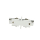 Connettore Giunto Lineare Forma I Colore Bianco Per Barra Sistema Binario Trifase CB40103
