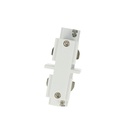 Connettore Giunto Lineare Forma I Colore Bianco Per Barra Sistema Binario Trifase CB40103