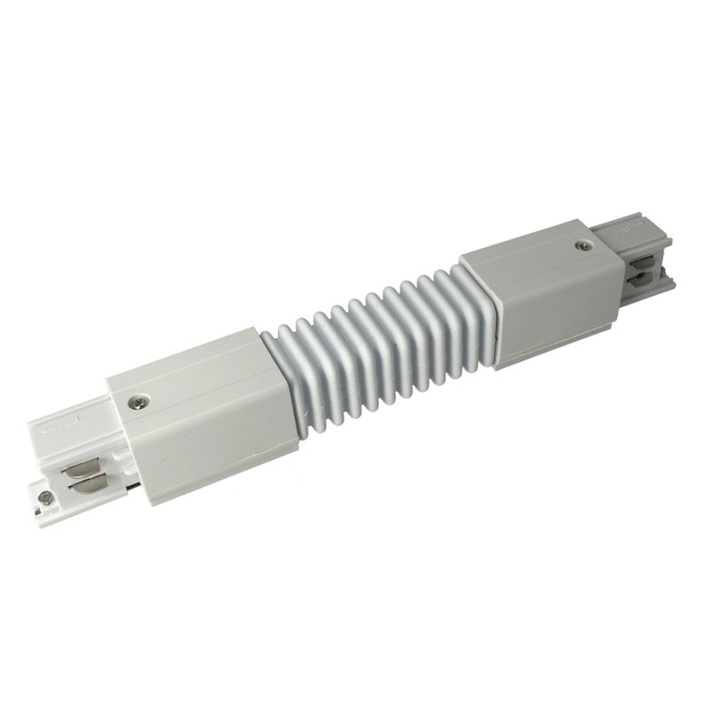 Connettore Giunto Lineare Lungo Forma I Colore Bianco Per Barra Sistema Binario Trifase CB40103