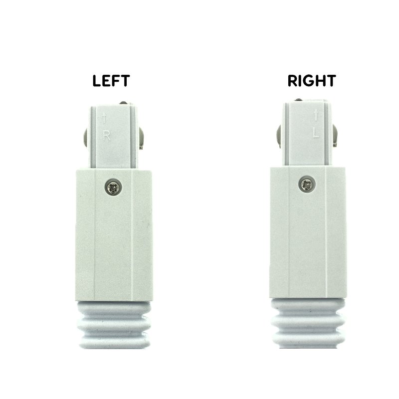 Connettore Giunto Lineare Lungo Forma I Colore Bianco Per Barra Sistema Binario Trifase CB40103