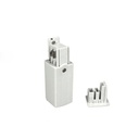 Kit Connettore Alimentazione Sinistra + Terminale Chiusura Colore Bianco Per Binario Guida Trifase CB40103