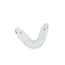 Connettore Giunto Curvabile Forma L Colore Bianco Per Barra Sistema Binario Trifase CB40103