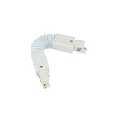 Connettore Giunto Curvabile Forma L Colore Bianco Per Barra Sistema Binario Trifase CB40103