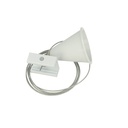 Kit Cavo Sospensione Per Binario Trifase Colore Bianco Filo Da 150cm Per Un Lato CB40103
