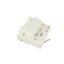 Testa Alimentazione Del Faro Led Colore Bianco Con Morsetti Per Binario Trifase CB40103