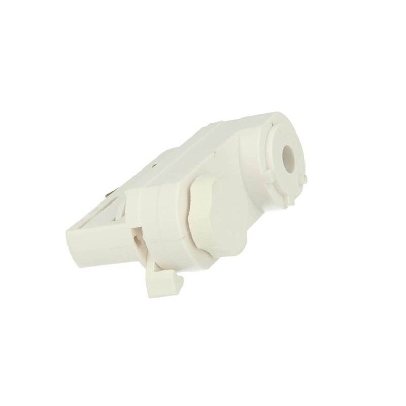 Testa Alimentazione Del Faro Led Colore Bianco Con Morsetti Per Binario Trifase CB40103
