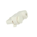 Testa Alimentazione Del Faro Led Colore Bianco Con Morsetti Per Binario Trifase CB40103