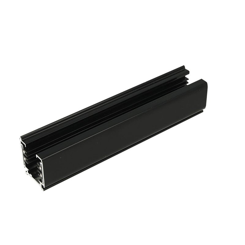 Solo Binario Guida Trifase Quadrato Da 3 Metri Colore Nero Per Controllare 3 Gruppi Di Fari Led Nella Stessa Barra Da Soffitto O A Sospensione