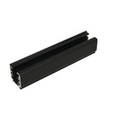 Solo Binario Guida Trifase Quadrato Da 3 Metri Colore Nero Per Controllare 3 Gruppi Di Fari Led Nella Stessa Barra Da Soffitto O A Sospensione