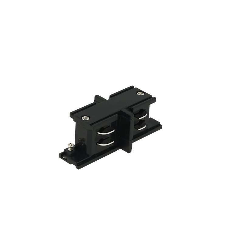 Connettore Giunto Lineare Forma I Colore Nero Per Barra Sistema Binario Trifase CB40203