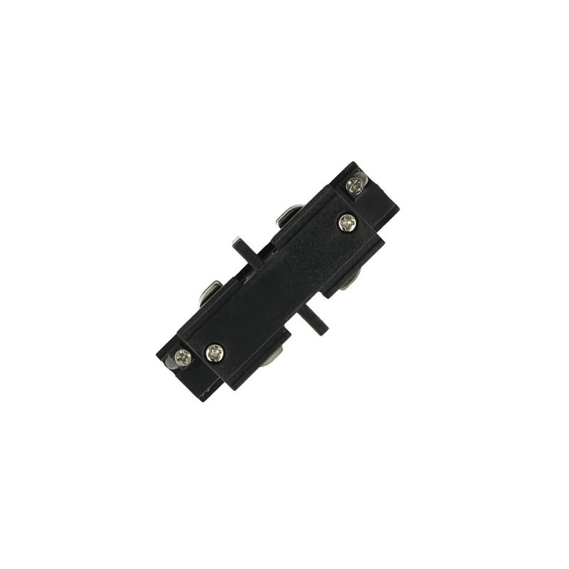 Connettore Giunto Lineare Forma I Colore Nero Per Barra Sistema Binario Trifase CB40203