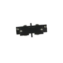 Connettore Giunto Lineare Forma I Colore Nero Per Barra Sistema Binario Trifase CB40203