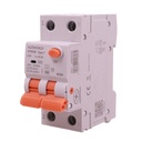 RCBO Interruttore Magnetotermico Differenziale Tipo F, Curva C 1P+N 2M 6000A 300mA/0.3A, AC 230V IP20 Corrente Disponibili 16A 20A 25A 32A - GB92616