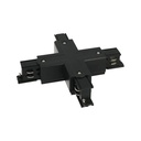 Connettore Giunto Forma X Colore Nero Per Barra Sistema Binario Trifase CB40203