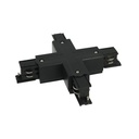 Connettore Giunto Forma X Colore Nero Per Barra Sistema Binario Trifase CB40203