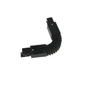 Connettore Giunto Curvabile Forma L Colore Nero Per Barra Sistema Binario Trifase CB40203