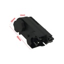 Testa Alimentazione Del Faro Led Colore Nero Con Morsetti Per Binario Trifase CB40203