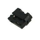 Testa Alimentazione Del Faro Led Colore Nero Con Morsetti Per Binario Trifase CB40203