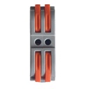 10 Connettori Veloce da Guida DIN Morsettiera Leva Cavo Connettore Bilaterale 2P 3P 5P 10P - XY2402X