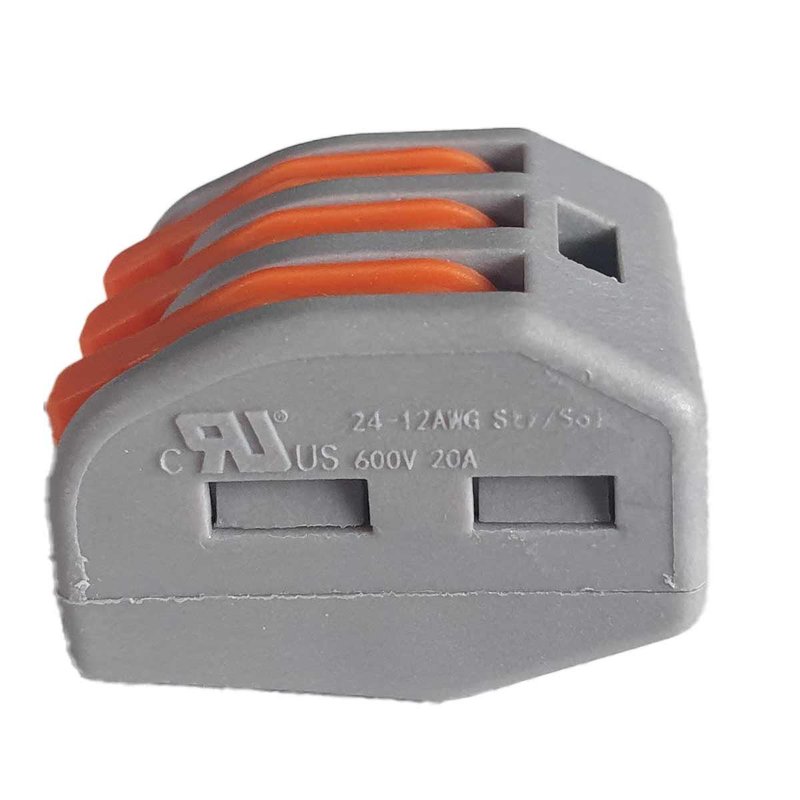 10 Morsetti A Molla Con Connettori Terminali Conduttore Per Cavi Fili Elettrici Riutilizabile Elevata Sicurezza 2P 3P 4P 5P 8P - XY1113X