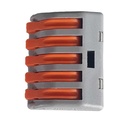 10 Morsetti A Molla Con Connettori Terminali Conduttore Per Cavi Fili Elettrici Riutilizabile Elevata Sicurezza 2P 3P 4P 5P 8P - XY1115X