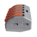 10 Morsetti A Molla Con Connettori Terminali Conduttore Per Cavi Fili Elettrici Riutilizabile Elevata Sicurezza 2P 3P 4P 5P 8P - XY1115X