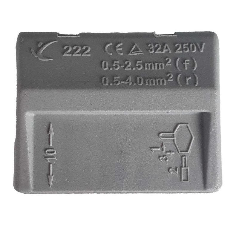 10 Morsetti A Molla Con Connettori Terminali Conduttore Per Cavi Fili Elettrici Riutilizabile Elevata Sicurezza 2P 3P 4P 5P 8P - XY1115X