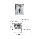 10 Morsetti a Molla Rapidi Doppio Click Bianco per Cavi e Morsettiera a Vite 2P 3P 4P 5P - XY2022X