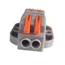 10 Morsetti con Base Fissaggio Morsettiera Elettrica Connettore Bilaterale 2P 3P 5P 10P - XY2302X