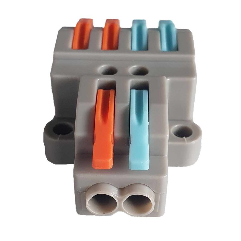 10 Sdoppiatore Elettrico Compatto Connettore Morsetto Elettrico Cavo Connettore 2P-4P 2P-6P 3P-6P 3P-9P - XY2124X