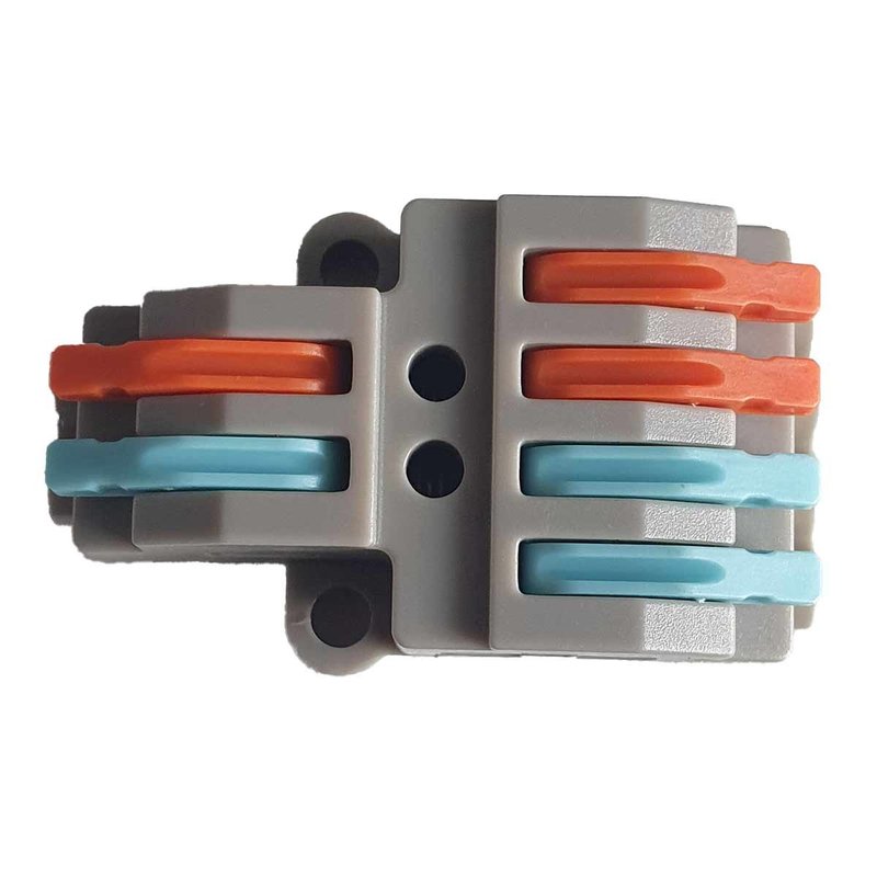 10 Sdoppiatore Elettrico Compatto Connettore Morsetto Elettrico Cavo Connettore 2P-4P 2P-6P 3P-6P 3P-9P - XY2124X