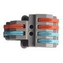10 Sdoppiatore Elettrico Compatto Connettore Morsetto Elettrico Cavo Connettore 2P-4P 2P-6P 3P-6P 3P-9P - XY2124X