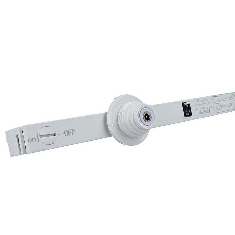 Led Driver Da Binario 20W Bianco Alimentatore Scomparso Dentro Binario Trifase Selezionabile 12W 16W 20W