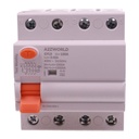 RCCB Interruttore Differenziale Puro Tipo A-SI Super Immunizzato, 3P+N 4M 10000A 30mA AC 400V IP20 GYL9 Elettromeccanico, Corrente Disponibili 40A 63A 100A - GC14399