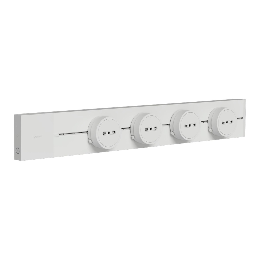 Presa Bipasso 10/16A Per Multipresa Da Binario - GN-GS40IT-W