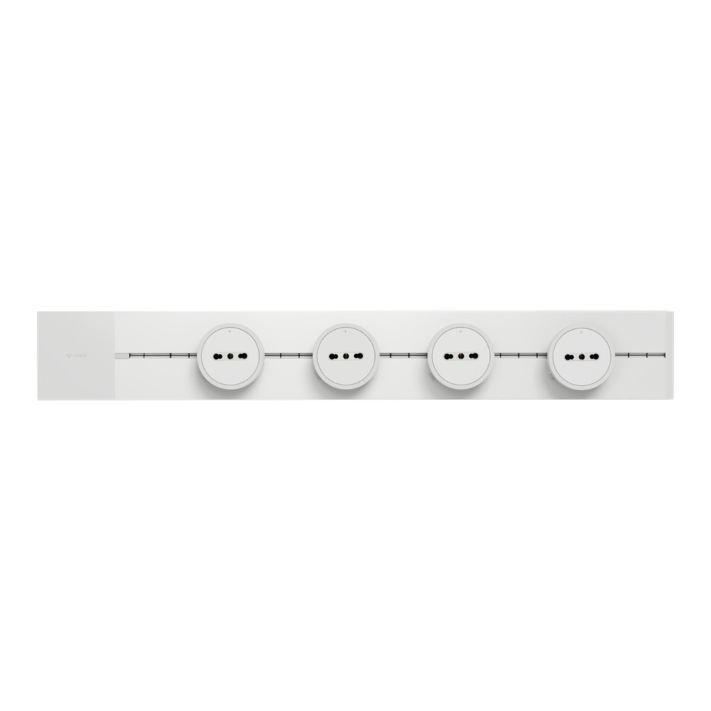 Presa Bipasso 10/16A Per Multipresa Da Binario - GN-GS40IT-W