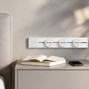 Sistema di Alimentazione a Binario Elettrificato, Multipresa Modulare da Parete, Binario 500mm 230V 32A Max 7360W - GN-GB40E-500-W