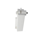 Testa Alimentazione Con Box Led Driver Colore Bianco Per Faro Led Binario Mono Fase CB0070 CB7170 CB7270 CB7370