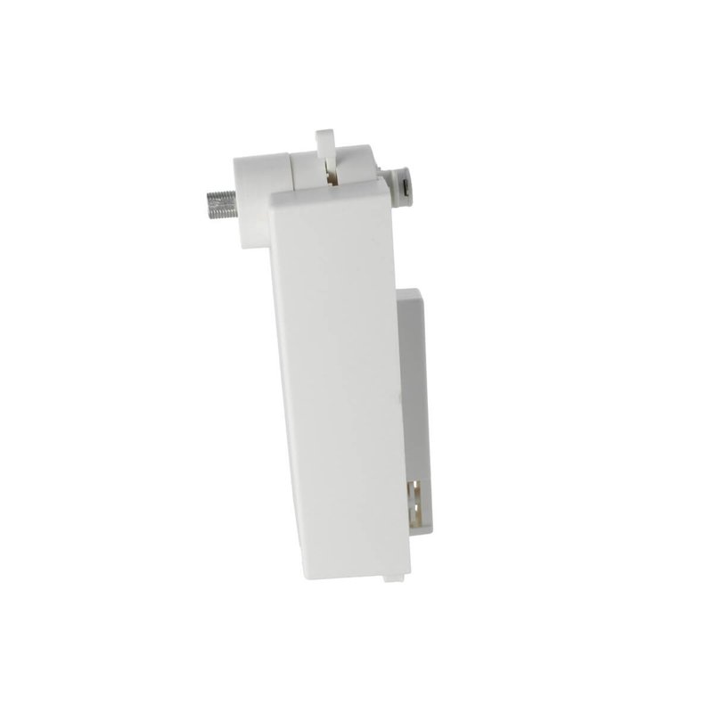 Testa Alimentazione Con Box Led Driver Colore Bianco Per Faro Led Binario Mono Fase CB0070 CB7170 CB7270 CB7370
