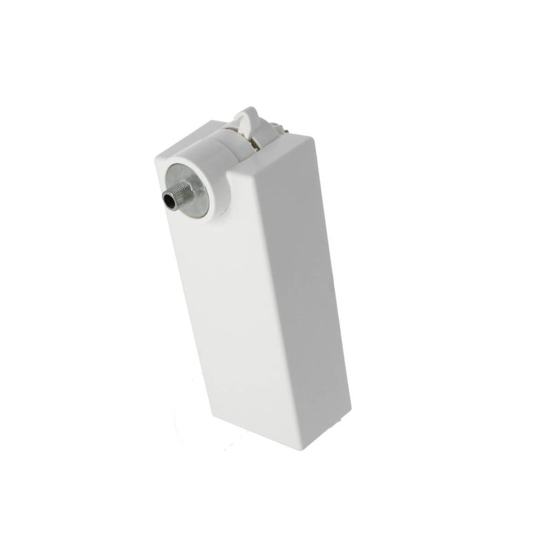 Testa Alimentazione Con Box Led Driver Colore Bianco Per Faro Led Binario Mono Fase CB0070 CB7170 CB7270 CB7370