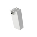Testa Alimentazione Con Box Led Driver Colore Bianco Per Faro Led Binario Mono Fase CB0070 CB7170 CB7270 CB7370
