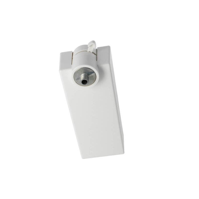 Testa Alimentazione Con Box Led Driver Colore Bianco Per Faro Led Binario Mono Fase CB0070 CB7170 CB7270 CB7370