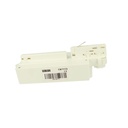Testa Alimentazione Con Box Led Driver Colore Bianco Per Faro Led Binario Trifase per CB40103