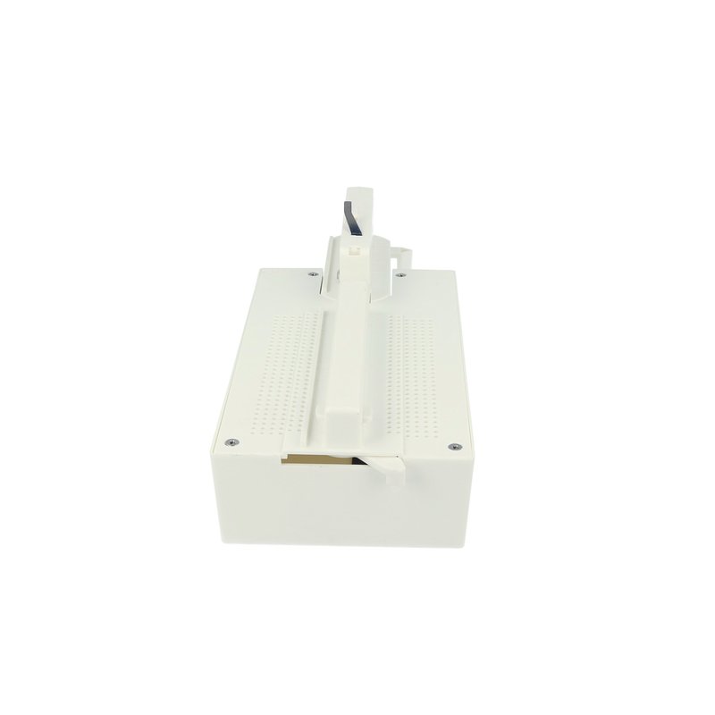 Testa Alimentazione Con Box Led Driver Colore Bianco Per Faro Led Binario Trifase per CB40103