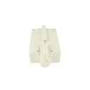 Testa Alimentazione Con Box Led Driver Colore Bianco Per Faro Led Binario Trifase per CB40103