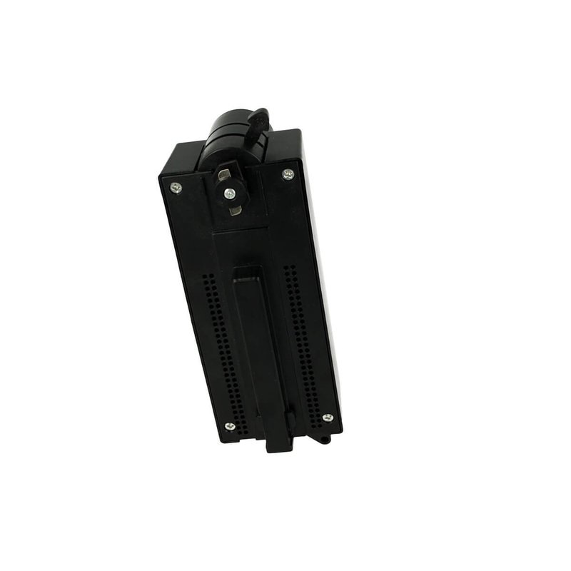Testa Alimentazione Con Box Led Driver Colore Nero Per Faro Led Binario Mono Fase CB0080 CB7180 CB7280 CB7380